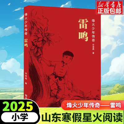 2025年暑假星火阅读推荐书目山东省 烽火少年传奇—雷鸣 许诺晨 著作 小学生儿童文学课外阅读书目少儿童书读物书籍新华正版博库网