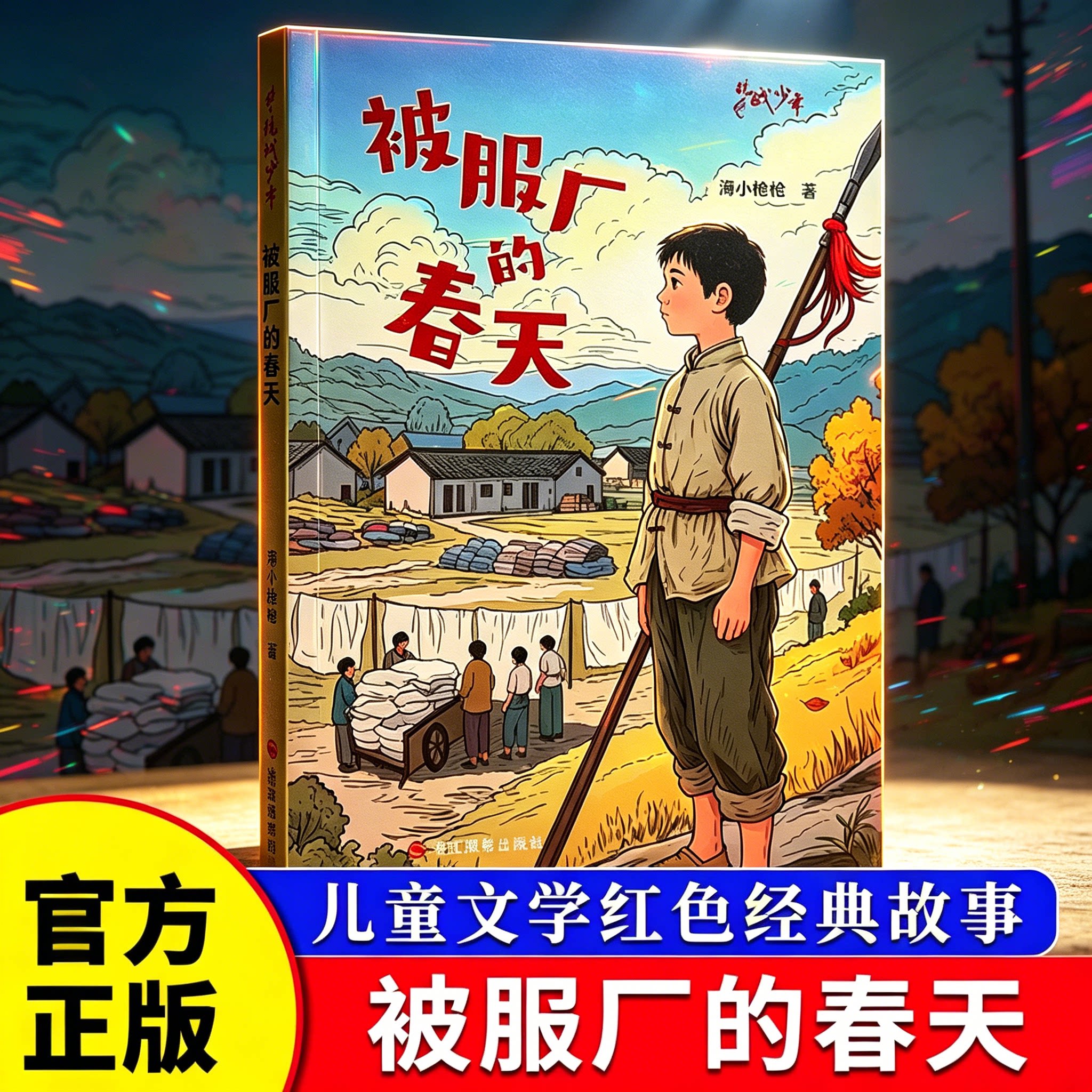 被服厂的春天 又是一年春草香羊在山坡吃草爱国主义儿童文学红色经典故事抗战故事小说 中小学儿童课外阅读故事书博库网 - 实物图
