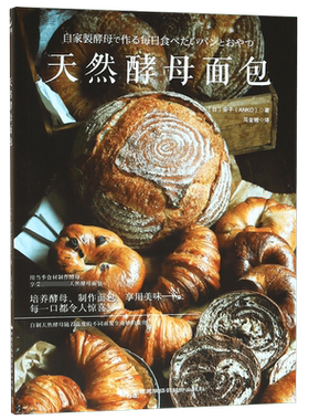 天然酵母面包 制作教科书烘培书籍新手入门欧式面包书籍美食欧包书籍面包书烘焙大全烘焙书天然酵母书面包书 烤箱食谱手工diy自学