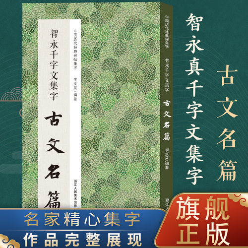 智永千字文集字古文名篇 收录智永楷书千字文集字古文名篇11篇脍炙人口供广大书法爱好者创作参考 中国历代经典碑帖集字浙江人美书