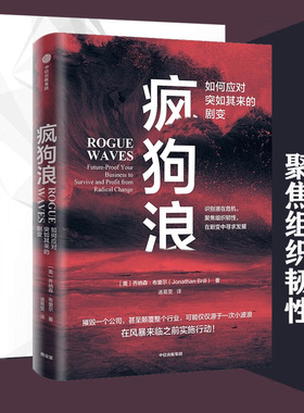 【2册】疯狗浪+黑天鹅 共两册 识别潜在危机 聚焦组织韧性 企业管理书籍 中信出版社 博库网正版书籍