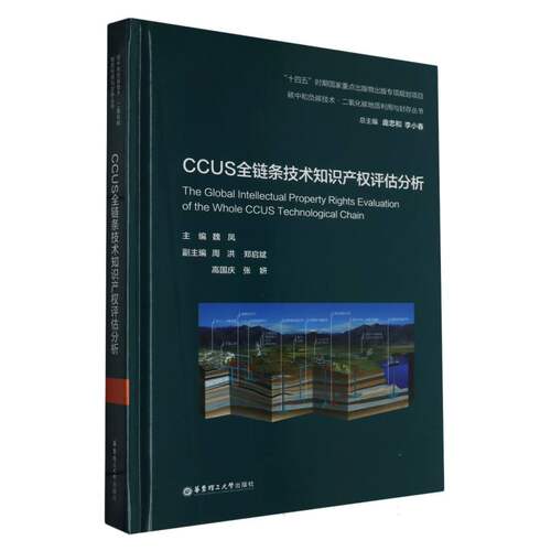CCUS全链条技术知识产权评估分析(精)/碳中和负碳技术二氧化碳地质利用与封存丛书 博库网