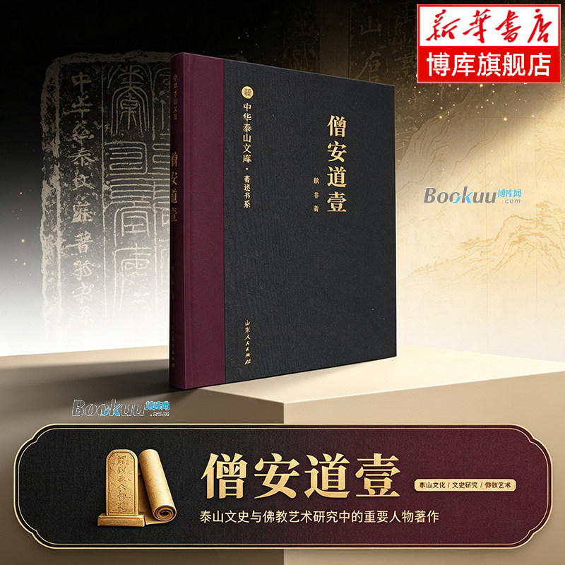 僧安道壹 赖非 著 泰山文史与佛教艺术研究中的重要人物著作 文史研究 山东人民出版社 正版书籍 博库网