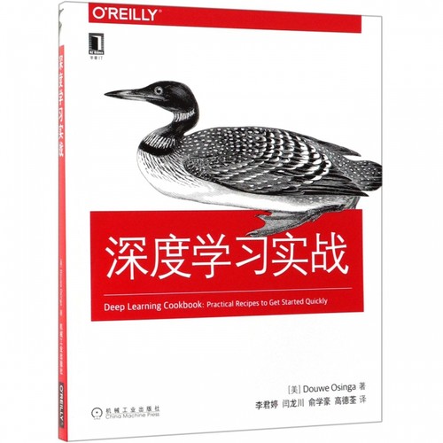 深度学习实战 [美]杜威·奥辛格（Douwe Osinga） 深度学习，机器学习，神经网络，人工智能，图像处理，深度网络