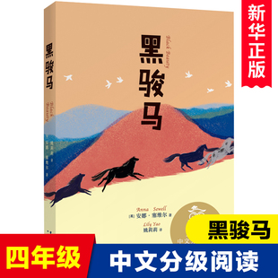 书目少儿读物新华正版 黑骏马 10岁亲近母语系列儿童文学 亲近母语系列 四年级小学生课外阅读书籍必读经典 中文分级阅读K4