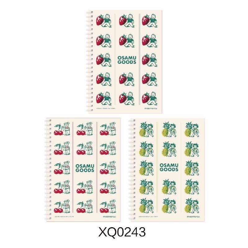 晨光masmarcu原田治线圈本卡通横线内芯40页不咯手笔记本记事本考研本子学生书写刷题用本册