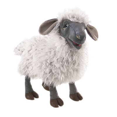 叫声羊手偶玩具folkmanis