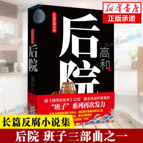 后院 作家高和著 班子三部曲之一 长篇官场反腐小说 班子系列给力商战小说 逐层剥开仕途背后的天 博库网