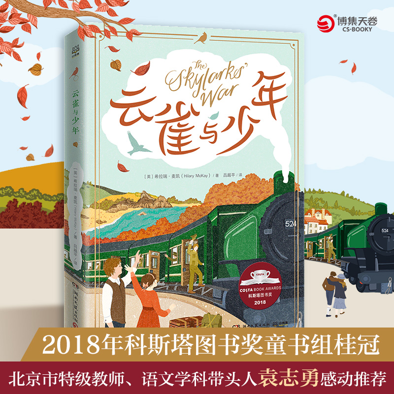 云雀与少年 拉瑞麦凯 2018年科斯塔图书获奖作品 孩子与父母的家庭冒险 青少年阅读中学生课外阅读小说书籍正版书籍