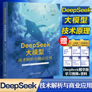 DeepSeek大模型 技术解析与商业应用 DeepSeek技术原理 API调试 文案创作 训练方法 DeepSeek大模型实战指南 AI软件开发与应用
