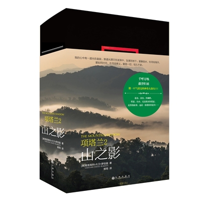 项塔兰2山之影(精) 格里高利大卫罗伯兹著 我的心中有一道光在盘旋 既是一部黑帮故事又是一部爱情传道书 外国小说书