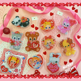 絮小饼 two原创合作甜心系列可爱甜蜜水晶感手机支架 only