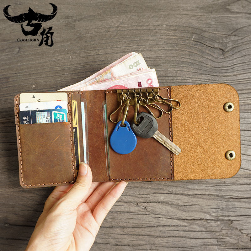 customized Hand-made diy Material package Pickup key wallet Two-in-one Pure cowhide multi-function Walletin the Leather/Lady bags/Men's bag, Wallets  category - from Buy2taobao.com to provide professional Taobao agent buy service