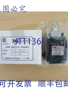 原装供应Crompton Greaves 限位开关 1 常开 + 1 常闭 500V-10A P
