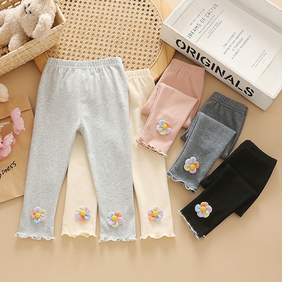 2025新款女童打底裤春秋儿童长裤