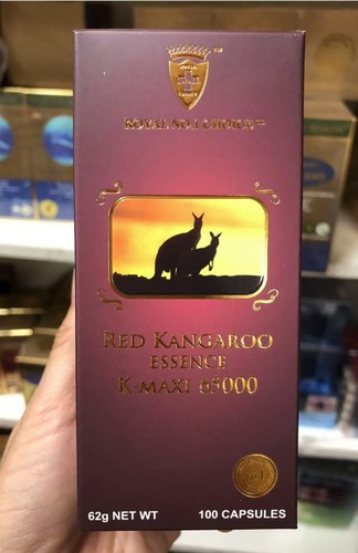 澳洲红袋鼠精胶囊100粒悉尼直邮