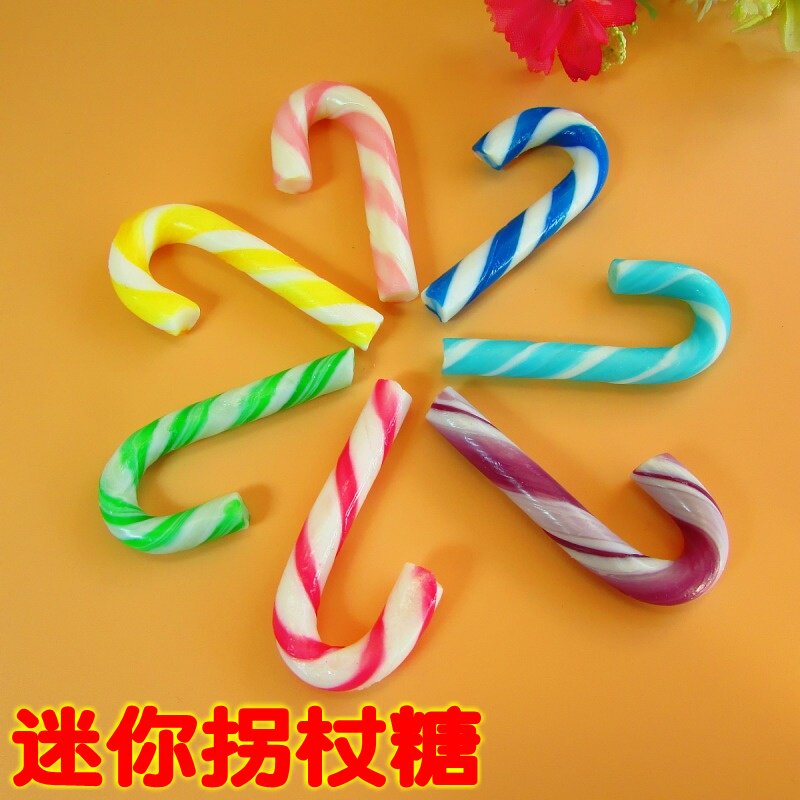 可爱圣诞节糖果小拐棍网红手工糖果硬糖 迷你拐杖  独立包装 20支