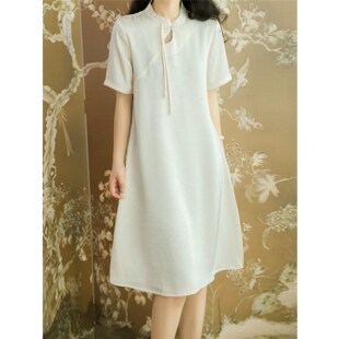 生哥家 夏末清仓捡漏！质感超好！女士气质国风旗袍显瘦连衣裙