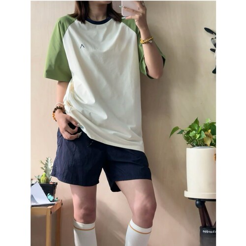 生哥家 断码清仓！太值了！男女速干吸湿排汗运动休闲撞色短袖T恤