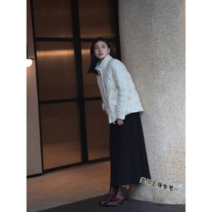 反季捡漏！少量高端鹅绒系列！女式立领显瘦保暖羽绒服