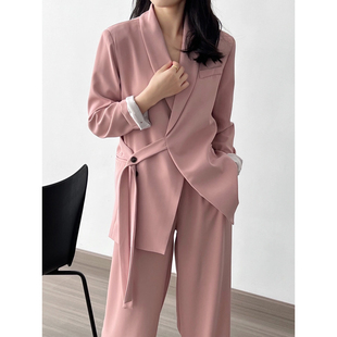 反季逆天捡漏！500+一套！女式时尚休闲百搭显瘦西服西裤套装