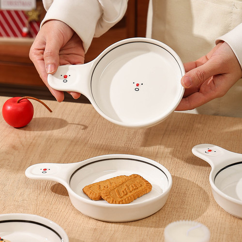 鹿谷川雪人碟可进洗碗机