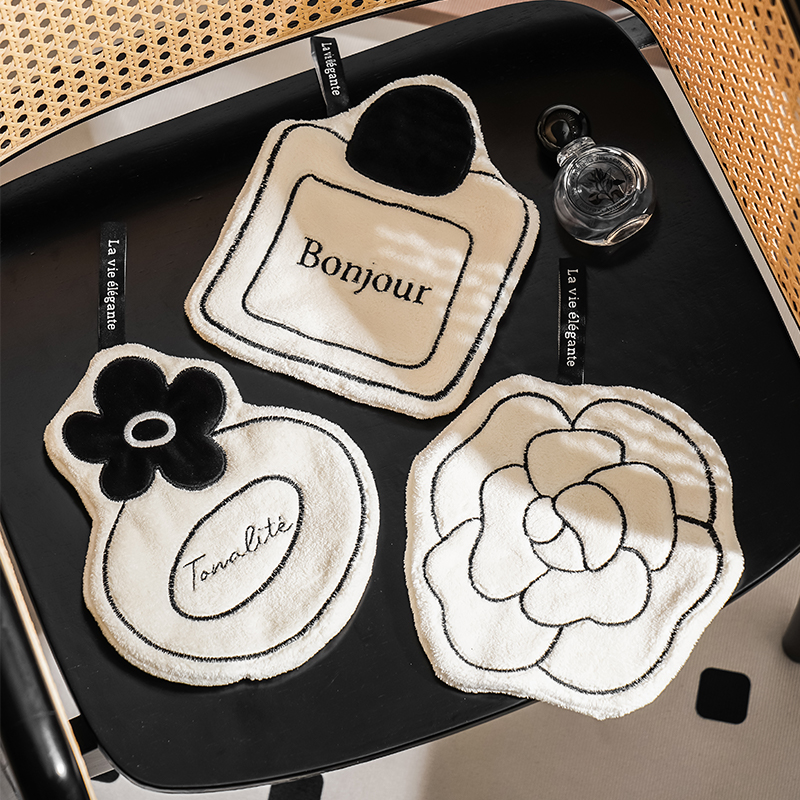 厨房擦手巾挂式可爱网红小毛巾