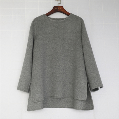 鸿思格羊绒羊毛套头定制