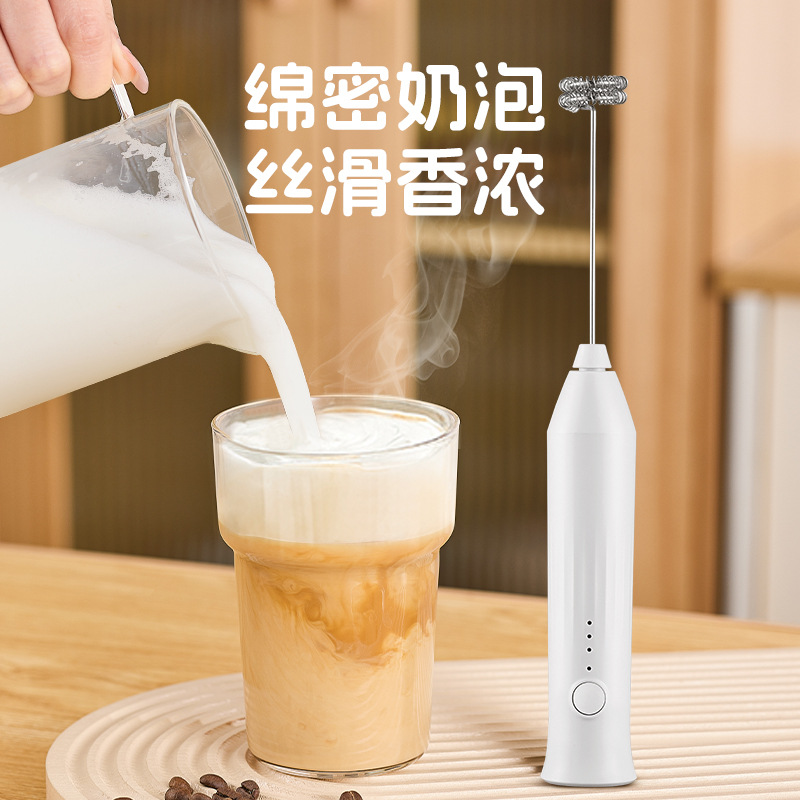 电动打奶泡器咖啡打泡器家用迷你