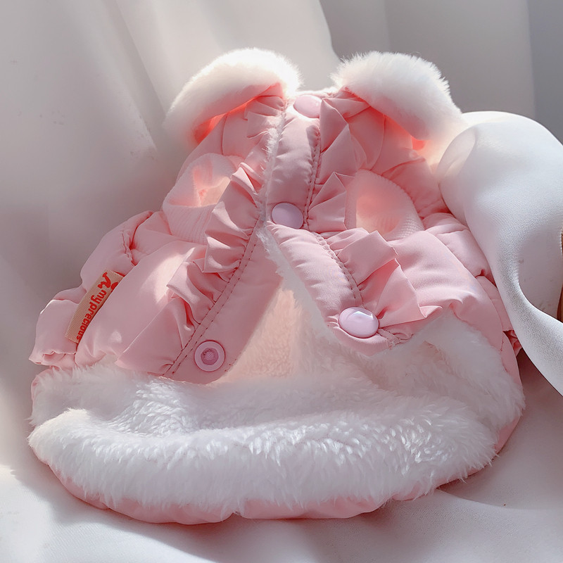 猫咪衣服防掉毛冬季猫猫马甲冬天狗狗过冬的加厚棉服宠物秋冬保暖