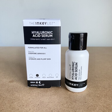 现货！美国THE INKEY LIST透明质酸保湿精华30ml补水清爽光滑紧致