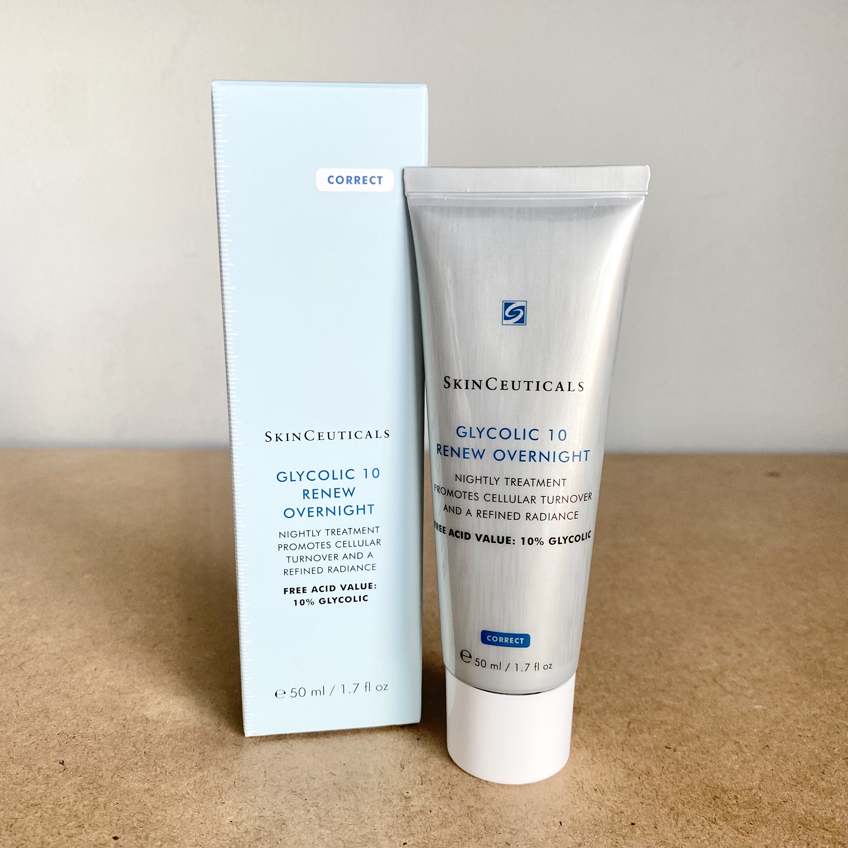 美国Skinceuticals修丽可 乙醇酸10夜间护理乳液50ml正品舒缓
