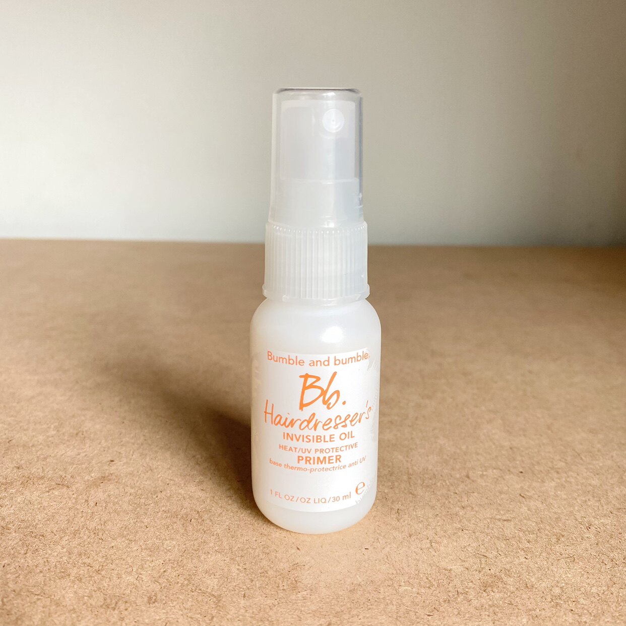 美国Bumble and Bumble BB护发打底防晒热喷雾UV 30ml小样 防毛躁