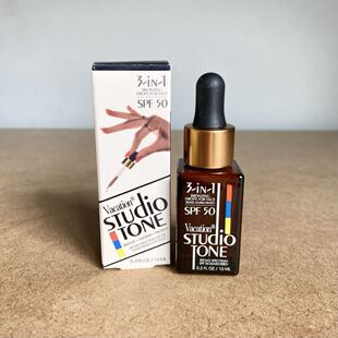 美国Vacation Studio Tone 3-in-1 面部防晒美黑液10ml小样 SPF50