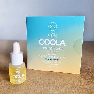 美国coola Firming Face Oil SPF 30 有机面部紧致精华油 5ml小样