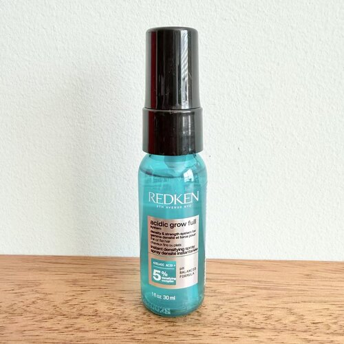 Redken新acidic grow full酸性益生元咖啡因加固发丝头皮精华30ml