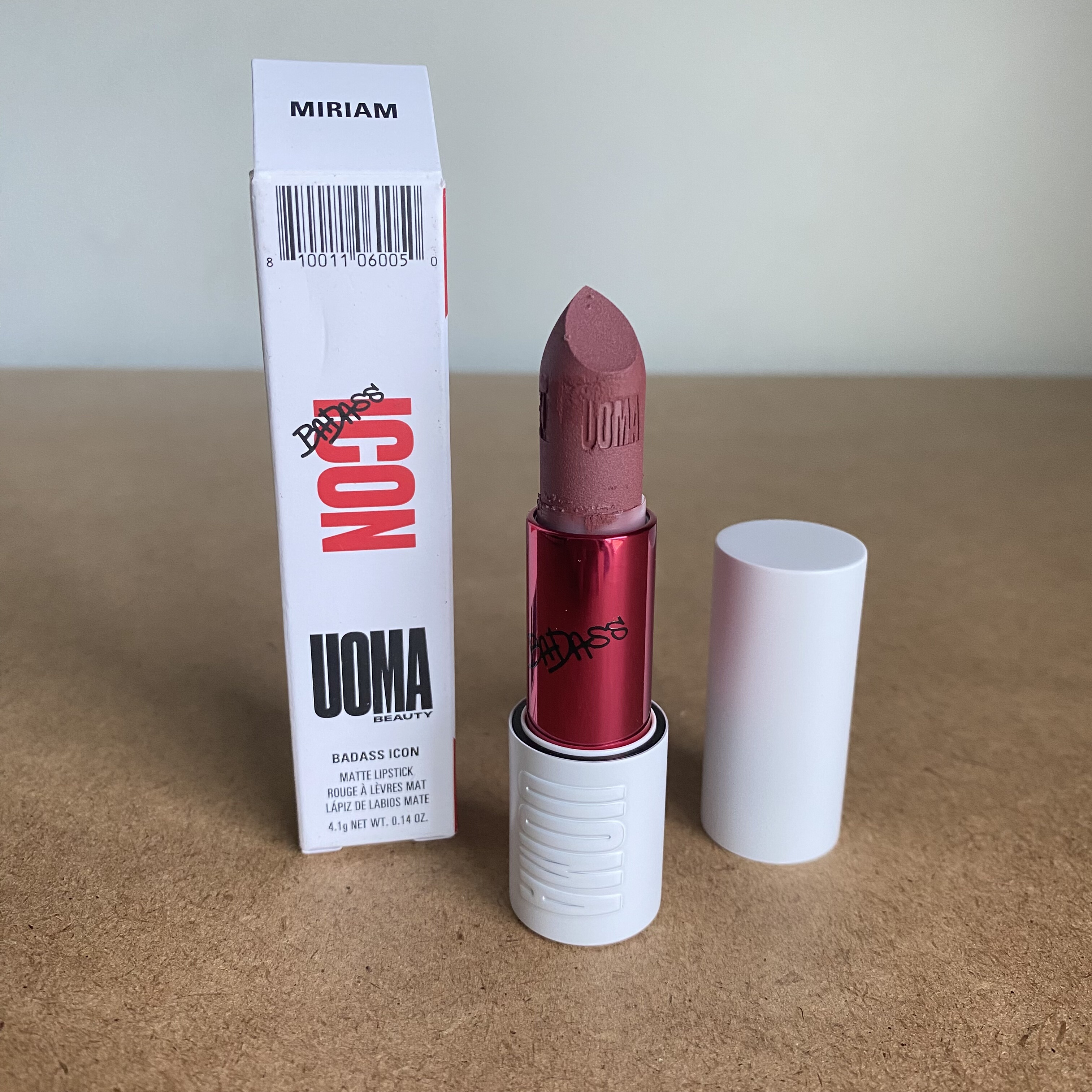 现货！美国UOMA Beauty Badass Icon 狠角色偶像标杆哑光口红