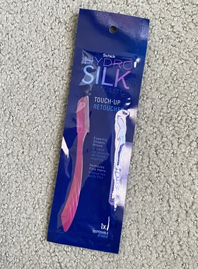 美版Schick Hydro Silk Touch-Up Dermaplaning 剃须刀刮眉刀 1只