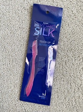 美版Schick Hydro Silk Touch-Up Dermaplaning 剃须刀刮眉刀 1只