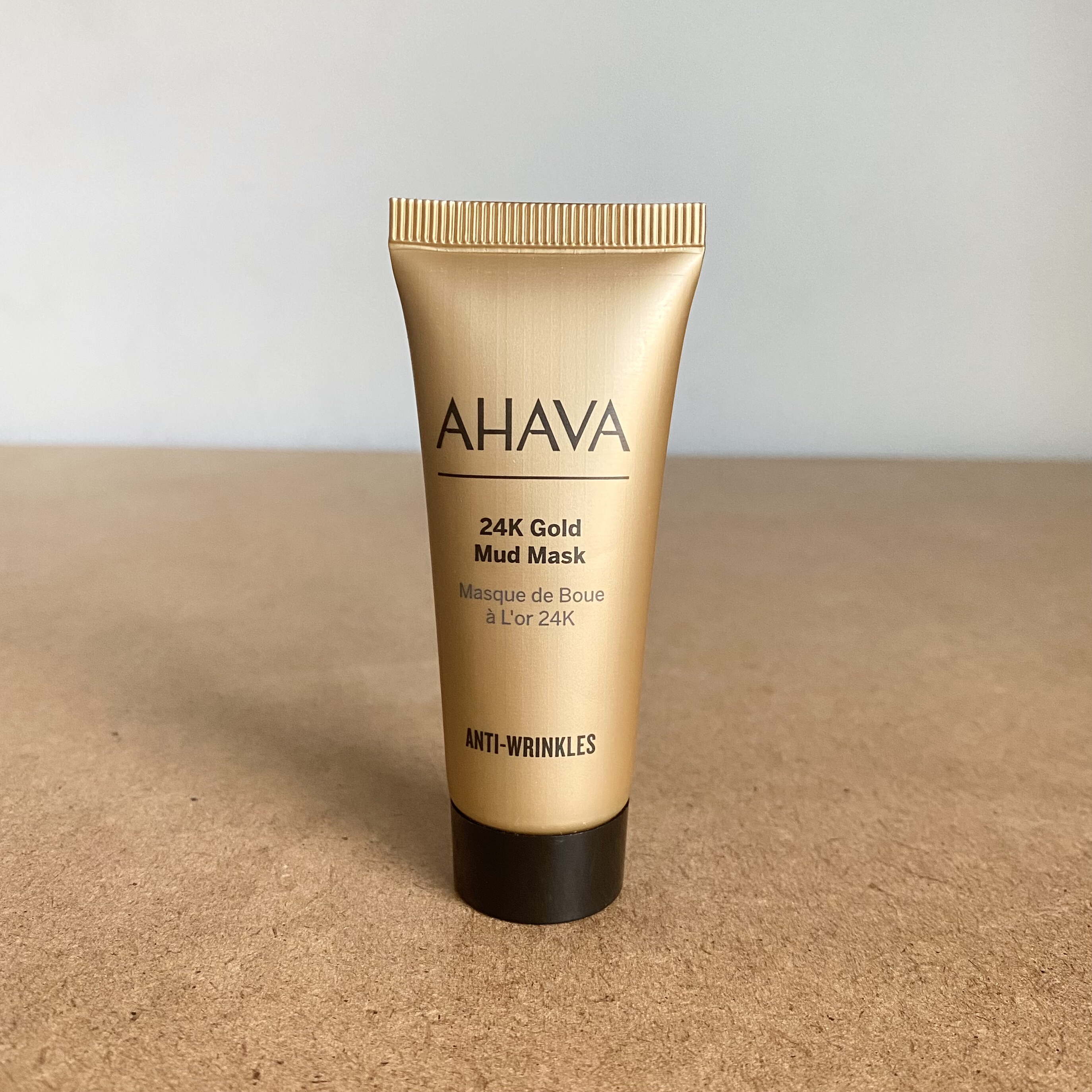 美代AHAVA 24K黄金矿物泥面膜 死海泥膜提取物 柔嫩肌肤 15ml小样