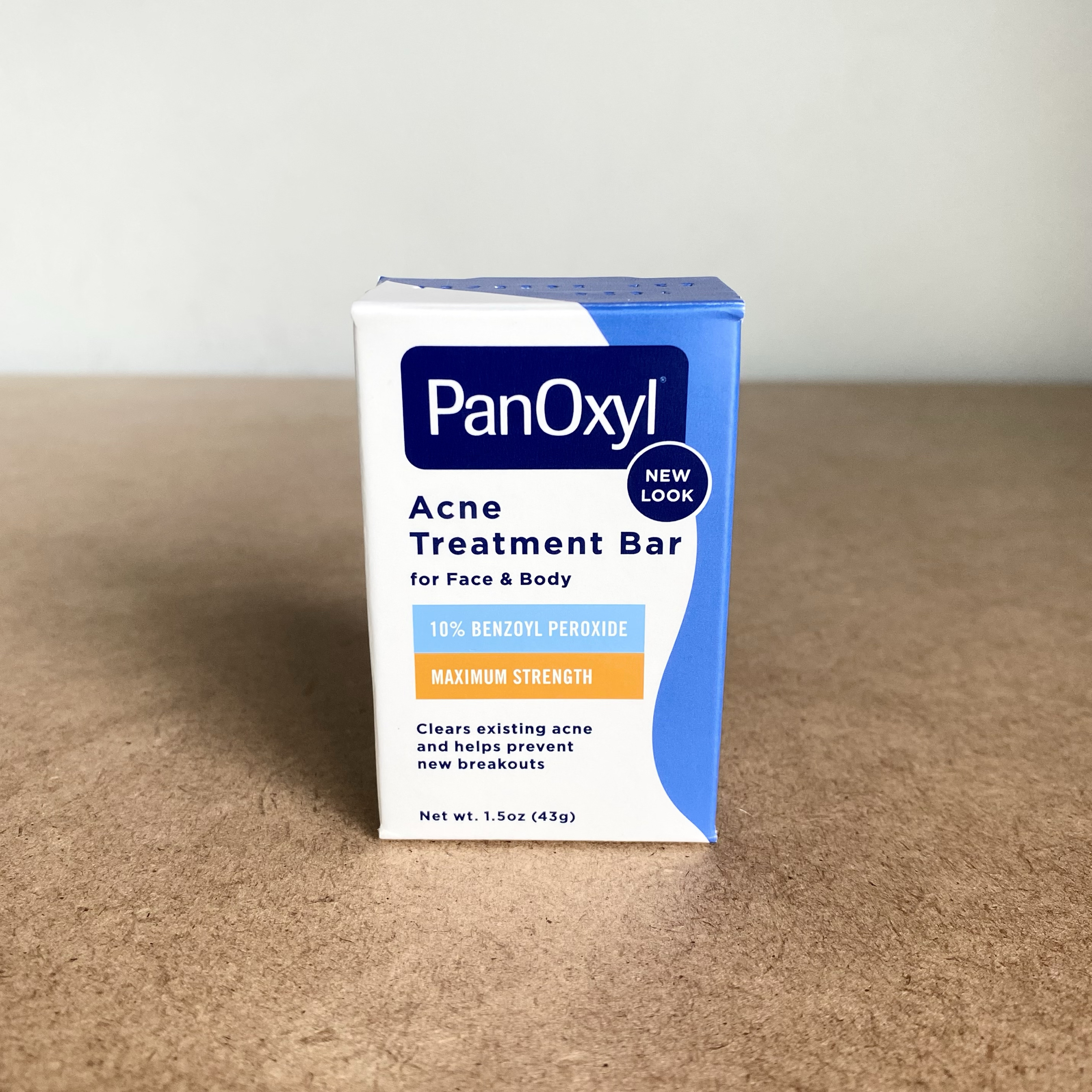 Panoxyl 10%过氧化苯甲酰祛痘固体皂 祛痘深层清洁非皂基43g中样