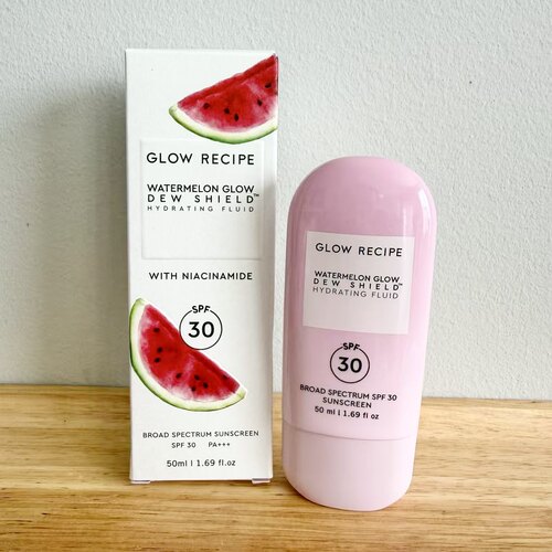 现！美国Glow Recipe西瓜水润保湿妆前防晒霜SPF30 50ml 至28.2