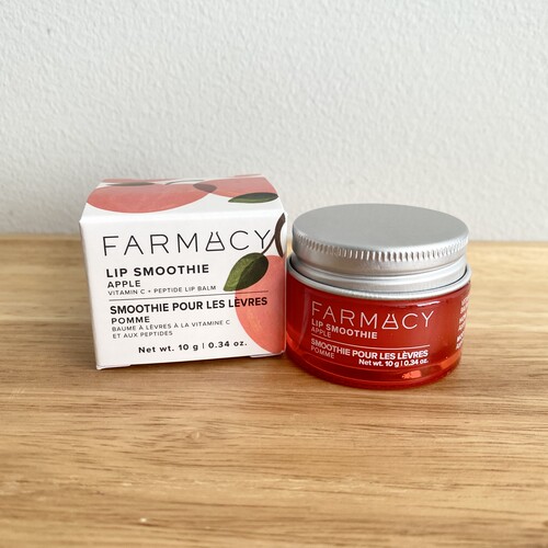 现货！美国Farmacy法沫溪 苹果精华多肽维C柔软水润唇膜护唇膏10g