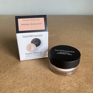 BareMinerals贝茗 矿物散粉无色透明控油定妆隐形毛孔遮瑕0.75g