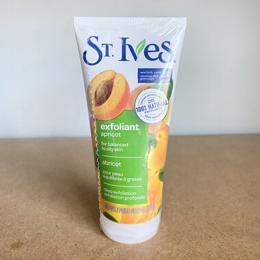 现货！美国原装St. Ives 杏仁核去角质面部磨砂膏170g