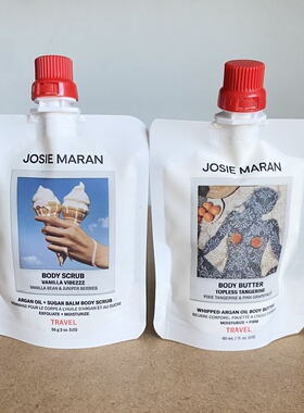 现货！美国Josie Maran身体霜精油香体身体乳/柑橘/香草 60ml