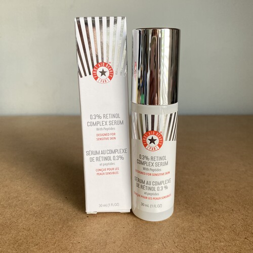 FAB/First Aid Beauty 0.3%视黄醇精华液Retinol多肽抗皱抗老30ml