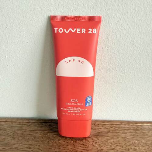 现货！美国Tower 28 SOS矿物防晒霜SPF 30面部防护隔离乳润色50ml