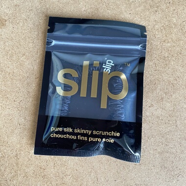 美国Slip真丝发圈发绳Jennie同款大肠发圈不留痕 black黑色 小号