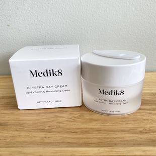 现货！美国Medik8 C-Tetra Day Cream 脂质VC保湿亮肤日霜面霜48g